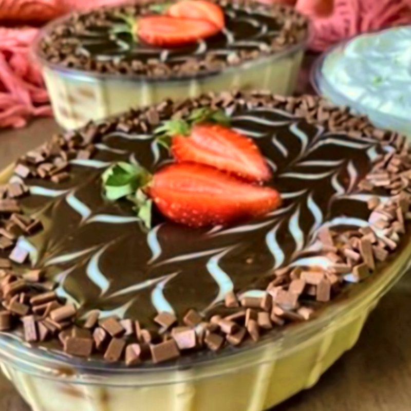 Pavê de Leite Ninho e Ganache